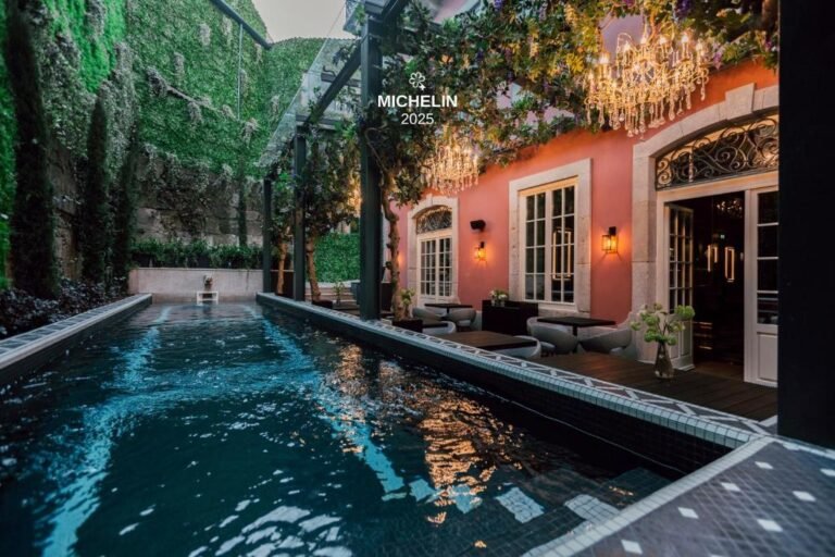 La piscine du Torel Palace de Porto