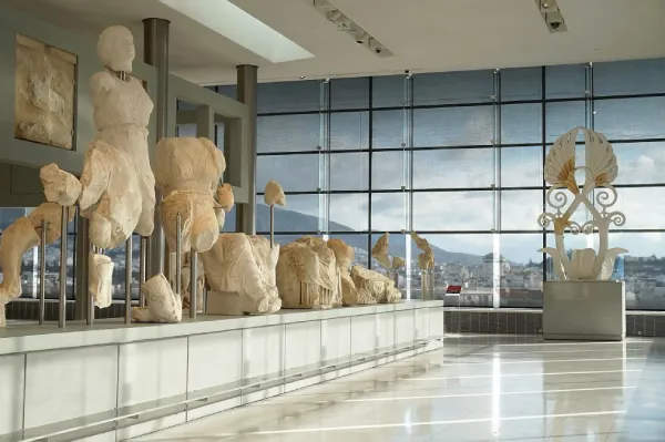 Billet d'entrée au musée de l'Acropole d'Athènes, en Grèce