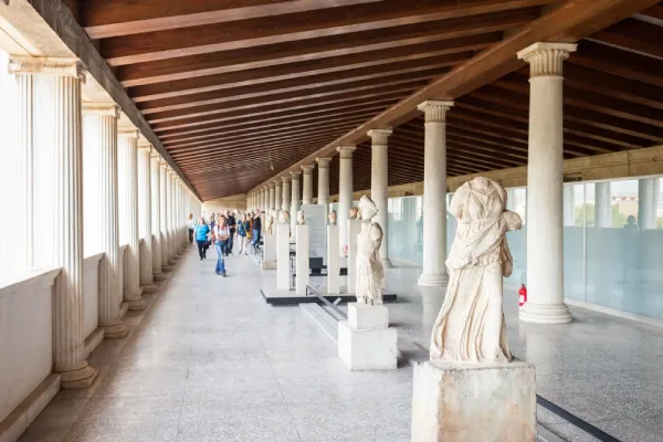 Billet et visite audio de l'Agora antique d'Athènes en Grèce