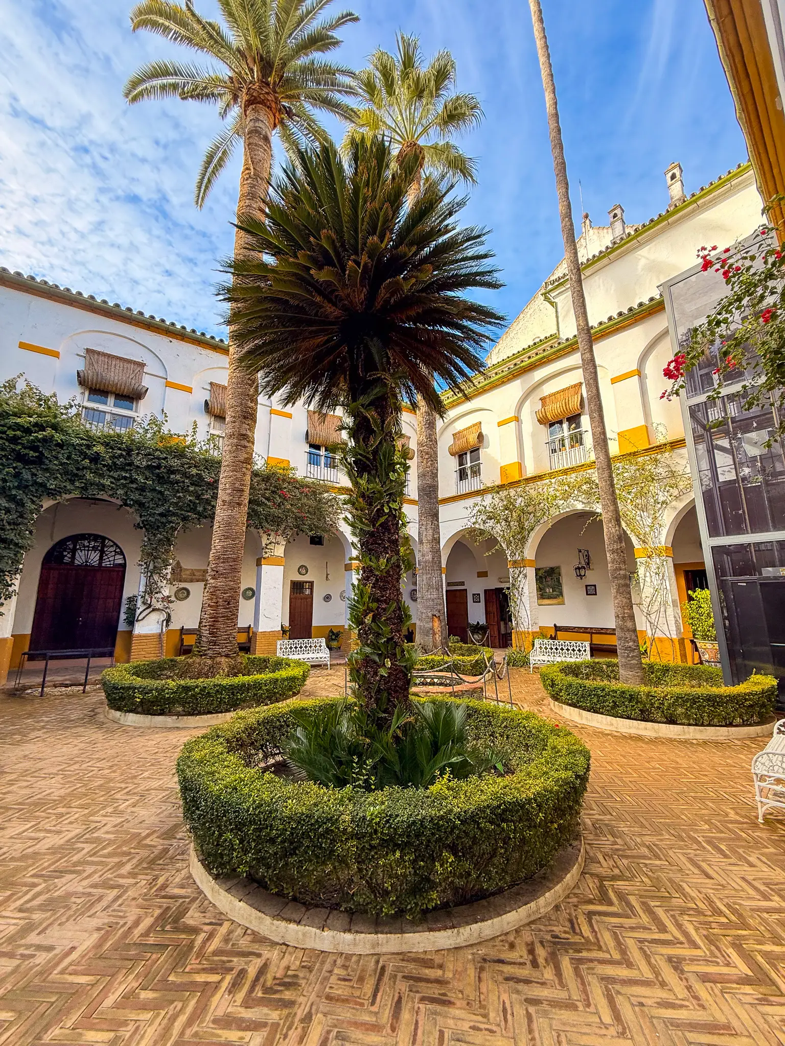 La cour du Palacio de las Duenas de Séville