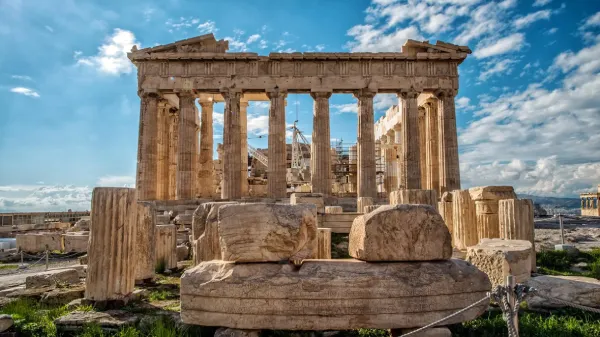 Visite en petit groupe de l'Acropole et de la mythologie d'Athènes en Grèce