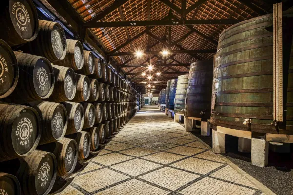 Visite guidée de la cave de Cockburn's Port Lodge avec dégusation à Porto au Portugal